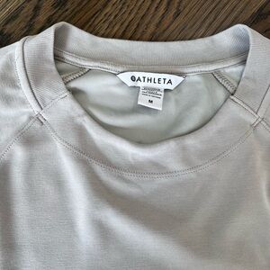 Athleta Heather Gray Crewneck Sweatshirt
